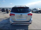 2017 Kia Sedona Sx Luxury Серебряный vin: KNDME5C12H6273048