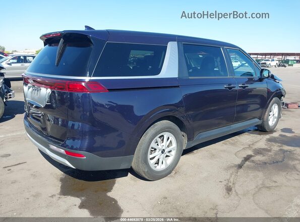 KNDNB4H36R6311657 2024 KIA CARNIVAL MPV Blue Tył prawy