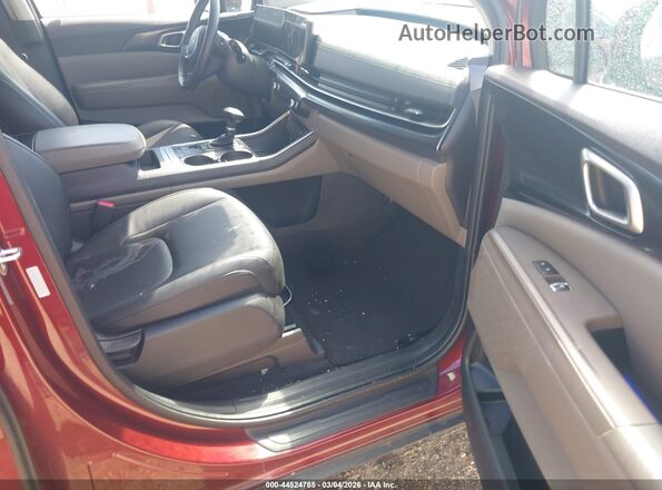 KNDNB5K30S6508747 2025 KIA CARNIVAL MPV Red Widok wnętrza z przodu