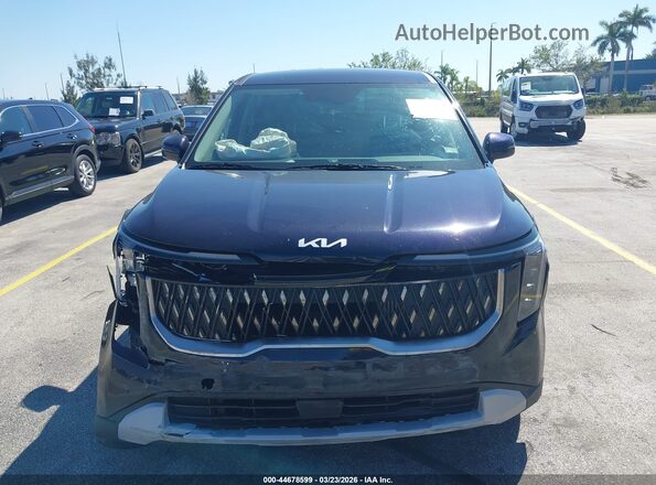 KNDNB5KA6T6130837 2026 KIA CARNIVAL MPV HYBRID Синий Вид задней части салона