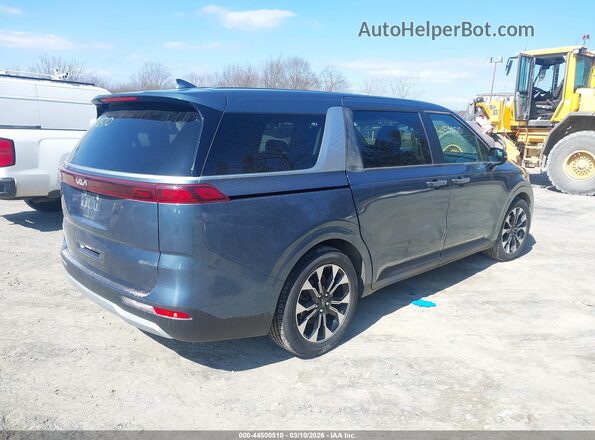 KNDNC5H3XR6318808 2024 KIA CARNIVAL MPV Light Blue Задняя правая четверть