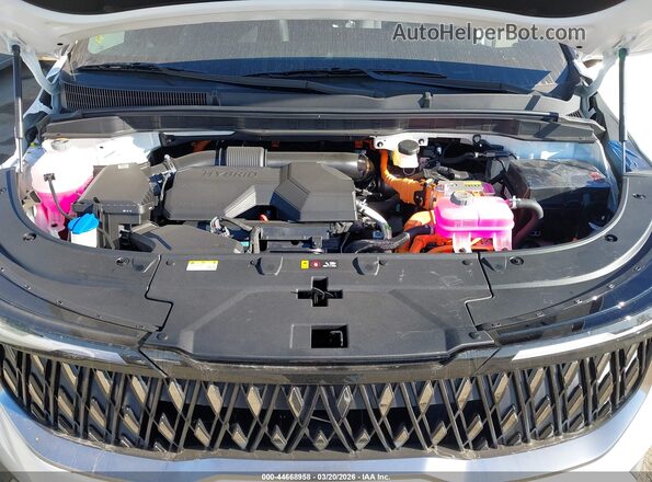 KNDNC5KA4T6149237 2026 KIA CARNIVAL MPV HYBRID Белый Вид сзади