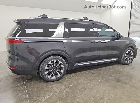 KNDNE5H30N6156725 2022 KIA CARNIVAL Black Tył prawy