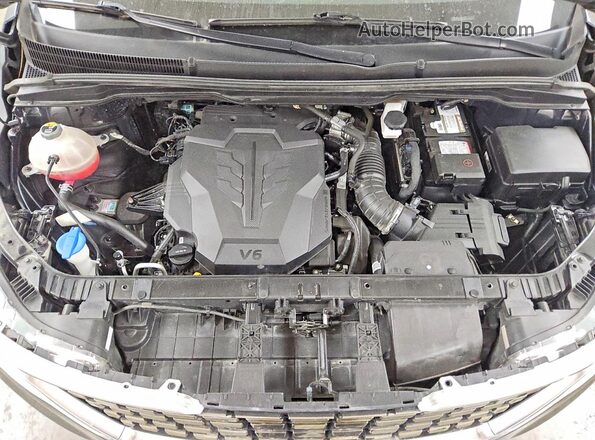 KNDNE5H30N6156725 2022 KIA CARNIVAL Black Widok komory silnika