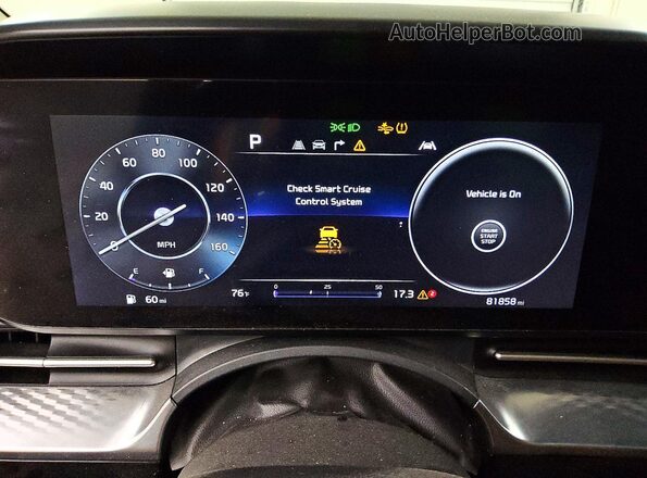 KNDNE5H30N6156725 2022 KIA CARNIVAL Black Widok zestawu wskaźników