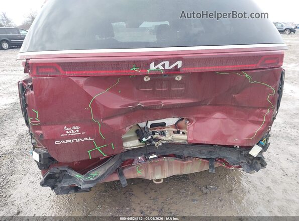 KNDNE5H30P6273515 2023 KIA CARNIVAL MPV Red წინა ხედი
