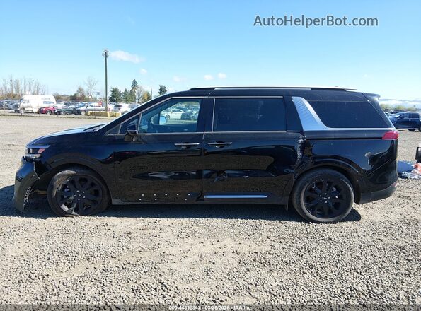 KNDNE5H33R6424382 2024 KIA CARNIVAL MPV Черный Вид задней части салона