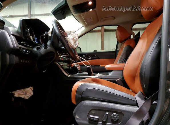 KNDNE5H3XN6148809 2022 KIA CARNIVAL Угольный Вид салона спереди