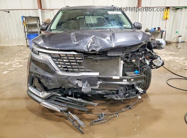 KNDNE5H3XN6148809 2022 KIA CARNIVAL Угольный Вид спереди