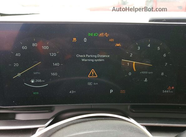KNDNE5K3XS6541097 2025 KIA CARNIVAL Черный Вид щитка приборов