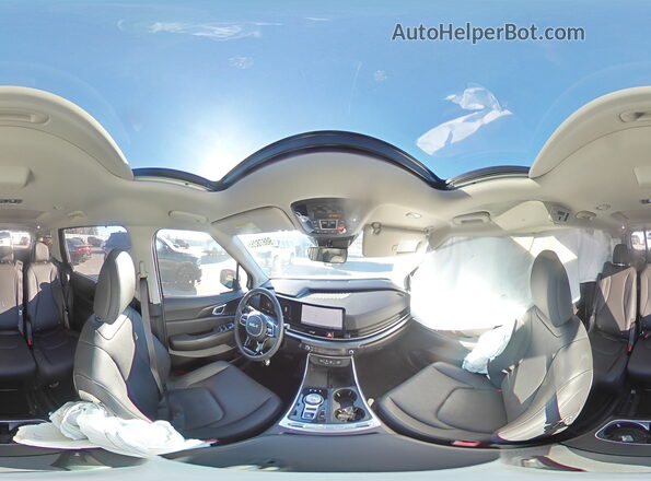 KNDNE5KA9S6049286 2025 KIA CARNIVAL Серебряный Панорамный вид салона 360°