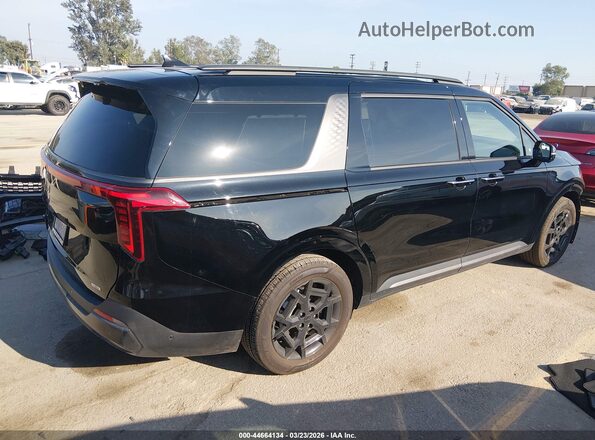 KNDNE5KA9S6050180 2025 KIA CARNIVAL MPV HYBRID Черный Задняя правая четверть