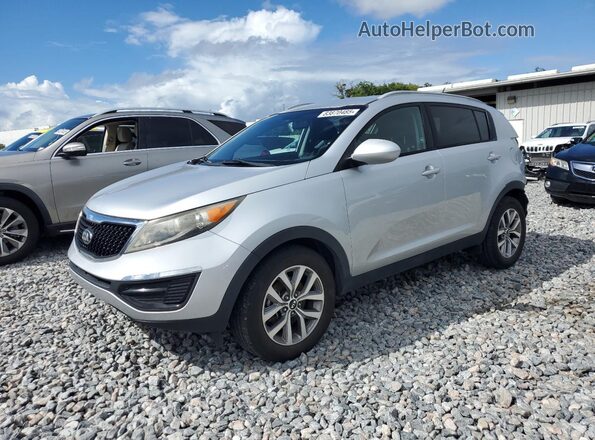 KNDPB3AC3G7846420 2016 KIA SPORTAGE Серебряный Передняя левая четверть