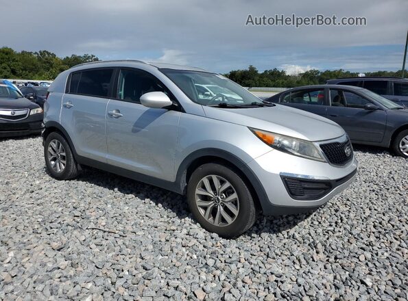 KNDPB3AC3G7846420 2016 KIA SPORTAGE Серебряный Передняя правая четверть