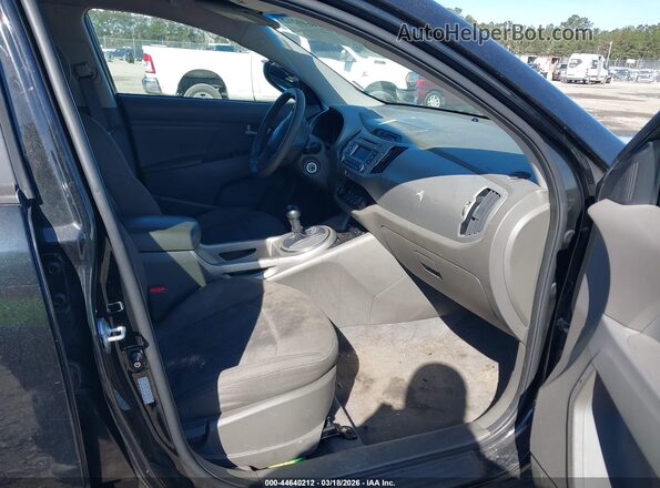 KNDPB3AC6G7839204 2016 KIA SPORTAGE Черный Вид салона спереди