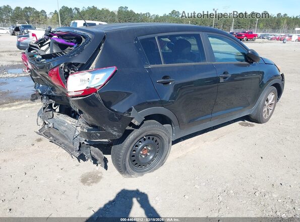 KNDPB3AC6G7839204 2016 KIA SPORTAGE Черный Задняя правая четверть