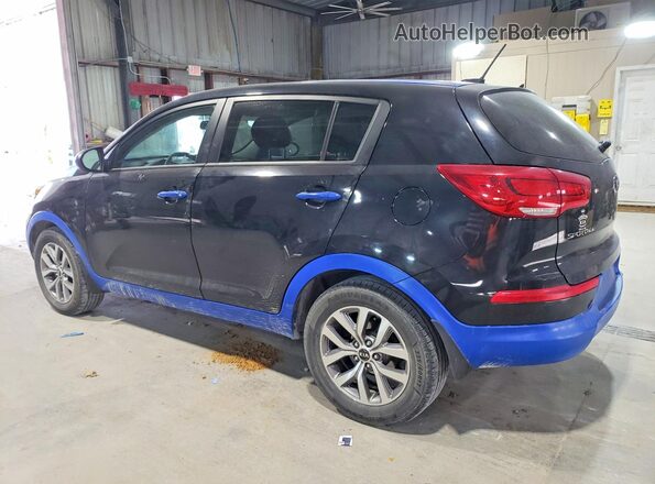 KNDPB3AC9G7856093 2016 KIA SPORTAGE Черный Задняя левая четверть