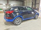 2016 Kia Sportage Lx Черный vin: KNDPB3AC9G7856093