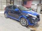 2016 Kia Sportage Lx Черный vin: KNDPB3AC9G7856093