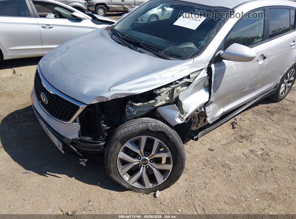 KNDPBCAC2G7853472 2016 KIA SPORTAGE Серый Вид спереди
