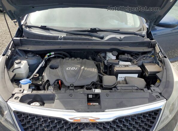 KNDPBCAC3G7813479 2016 KIA SPORTAGE Синий Вид подкапотного пространства