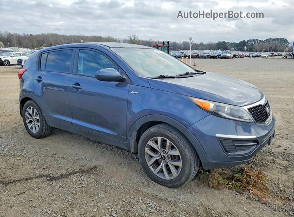 KNDPBCAC5G7838089 2016 KIA SPORTAGE Синий Передняя правая четверть