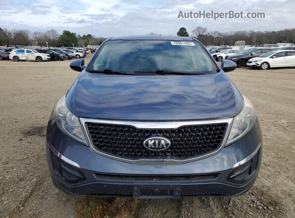 KNDPBCAC5G7838089 2016 KIA SPORTAGE Синий Вид спереди