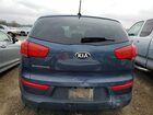 2016 Kia Sportage Lx Синий vin: KNDPBCAC5G7838089