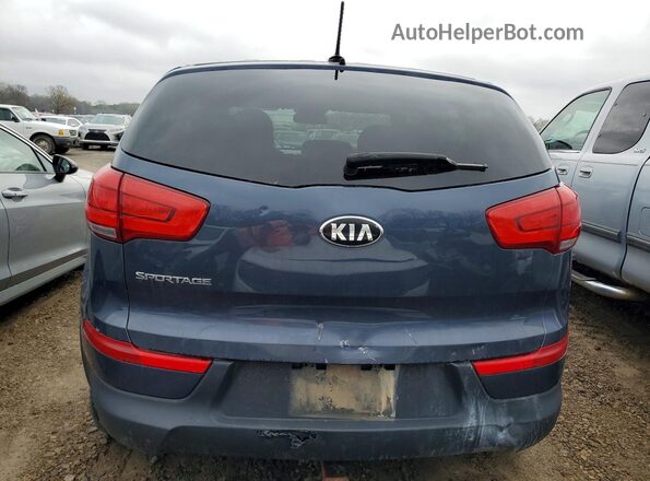 KNDPBCAC5G7838089 2016 KIA SPORTAGE Синий Вид сзади