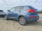 2016 Kia Sportage Lx Синий vin: KNDPBCAC5G7838089