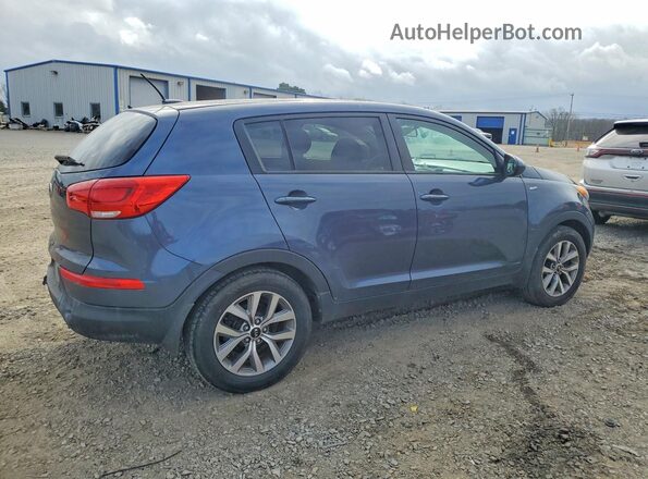 KNDPBCAC5G7838089 2016 KIA SPORTAGE Синий Задняя правая четверть