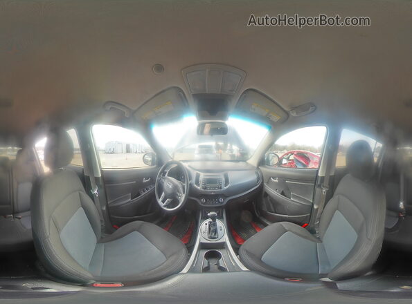 KNDPBCAC5G7838089 2016 KIA SPORTAGE Синий Панорамный вид салона 360°