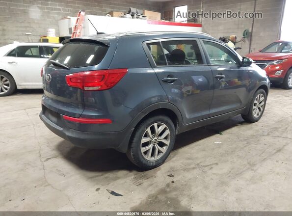 KNDPBCAC9G7875310 2016 KIA SPORTAGE Синий Задняя правая четверть