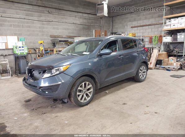 KNDPBCAC9G7875310 2016 KIA SPORTAGE Синий Передняя левая четверть