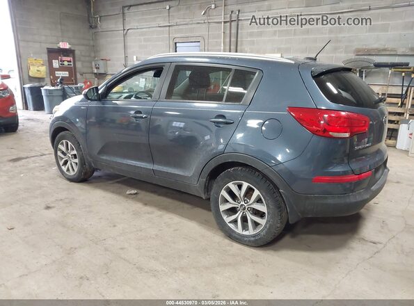 KNDPBCAC9G7875310 2016 KIA SPORTAGE Синий Задняя левая четверть
