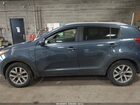 2016 Kia Sportage Lx Синий vin: KNDPBCAC9G7875310