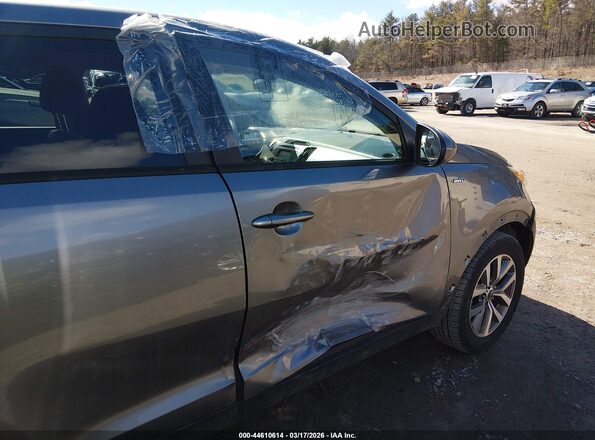 KNDPBCACXG7840209 2016 KIA SPORTAGE Gray Widok z przodu