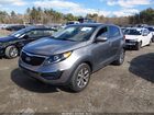 2016 Kia Sportage Lx Gray vin: KNDPBCACXG7840209