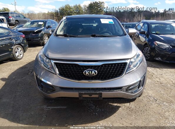 KNDPBCACXG7840209 2016 KIA SPORTAGE Gray Widok zestawu wskaźników
