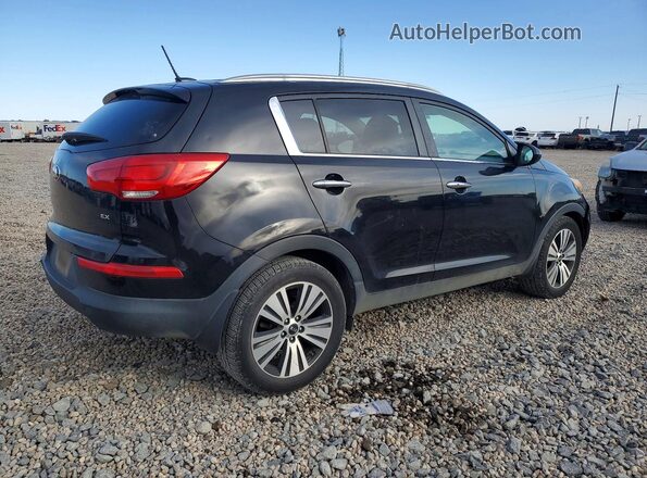 KNDPC3AC4G7847220 2016 KIA SPORTAGE Черный Задняя правая четверть