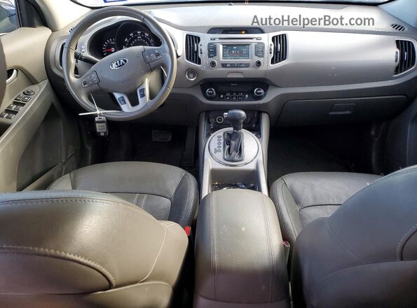 KNDPC3AC4G7847220 2016 KIA SPORTAGE Черный Вид панели приборов