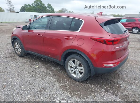 KNDPM3AC0H7135253 2017 KIA SPORTAGE Red Tył lewy