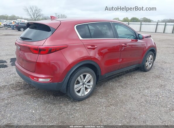 KNDPM3AC0H7135253 2017 KIA SPORTAGE Red Tył prawy