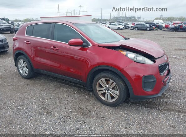 KNDPM3AC0H7135253 2017 KIA SPORTAGE Red Przód prawy
