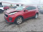 2017 Kia Sportage Lx Red vin: KNDPM3AC0H7135253