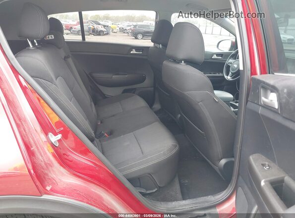 KNDPM3AC0H7135253 2017 KIA SPORTAGE Red Widok naklejki z numerem VIN