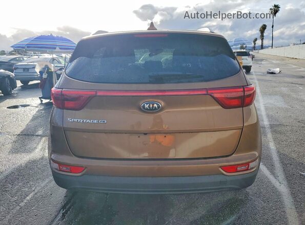 KNDPM3AC0K7504409 2019 KIA SPORTAGE Brown Вид ззаду
