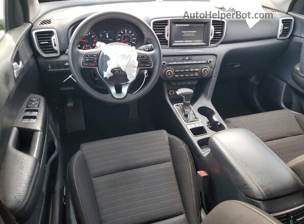 KNDPM3AC0K7504409 2019 KIA SPORTAGE Brown Вид панелі приладів