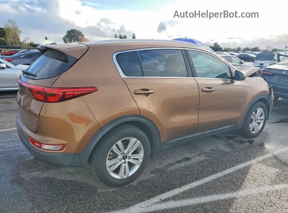 KNDPM3AC0K7504409 2019 KIA SPORTAGE Brown Задня права чверть