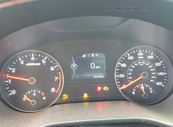 KNDPM3AC0K7504409 2019 KIA SPORTAGE Brown Вид щитка приладів